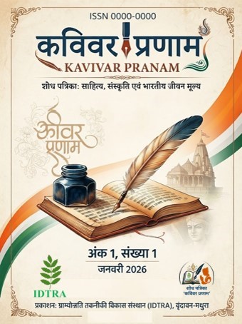 					View Vol. 1 No. 01 (2026): शोध पत्रिका 'कविवर प्रणाम'
				